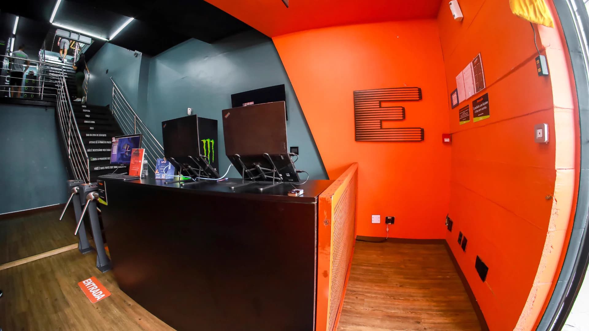 Ambiente interno da Evoque Boqueirão
