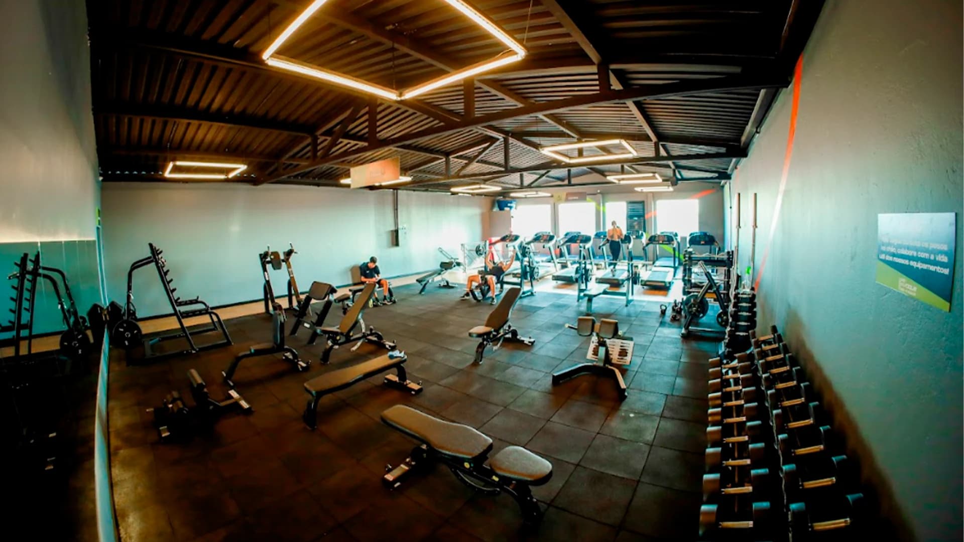 Ambiente interno da Evoque Carapicuíba