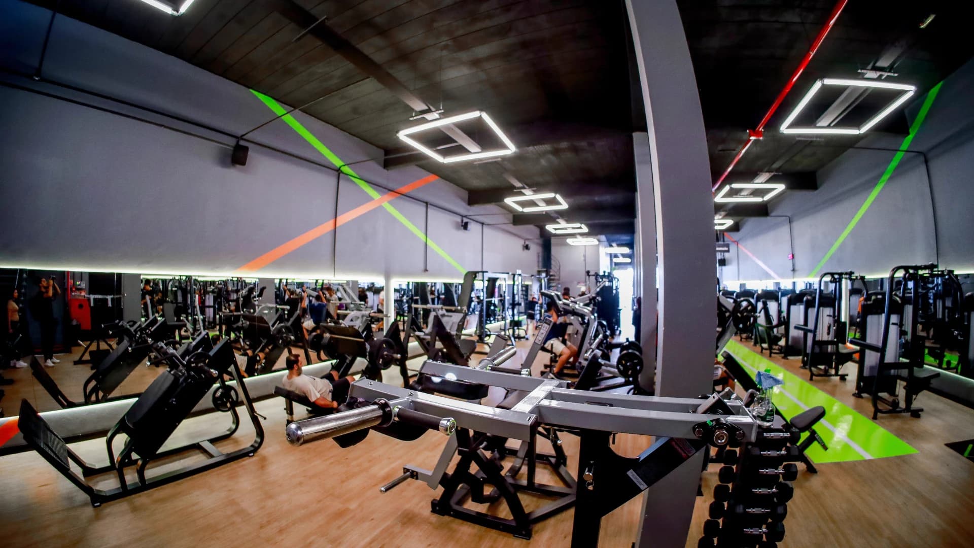 Ambiente interno da Evoque Carapicuíba