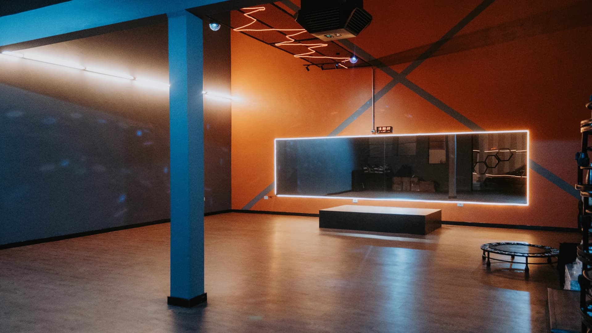 Ambiente interno da Evoque Laranjal Paulista