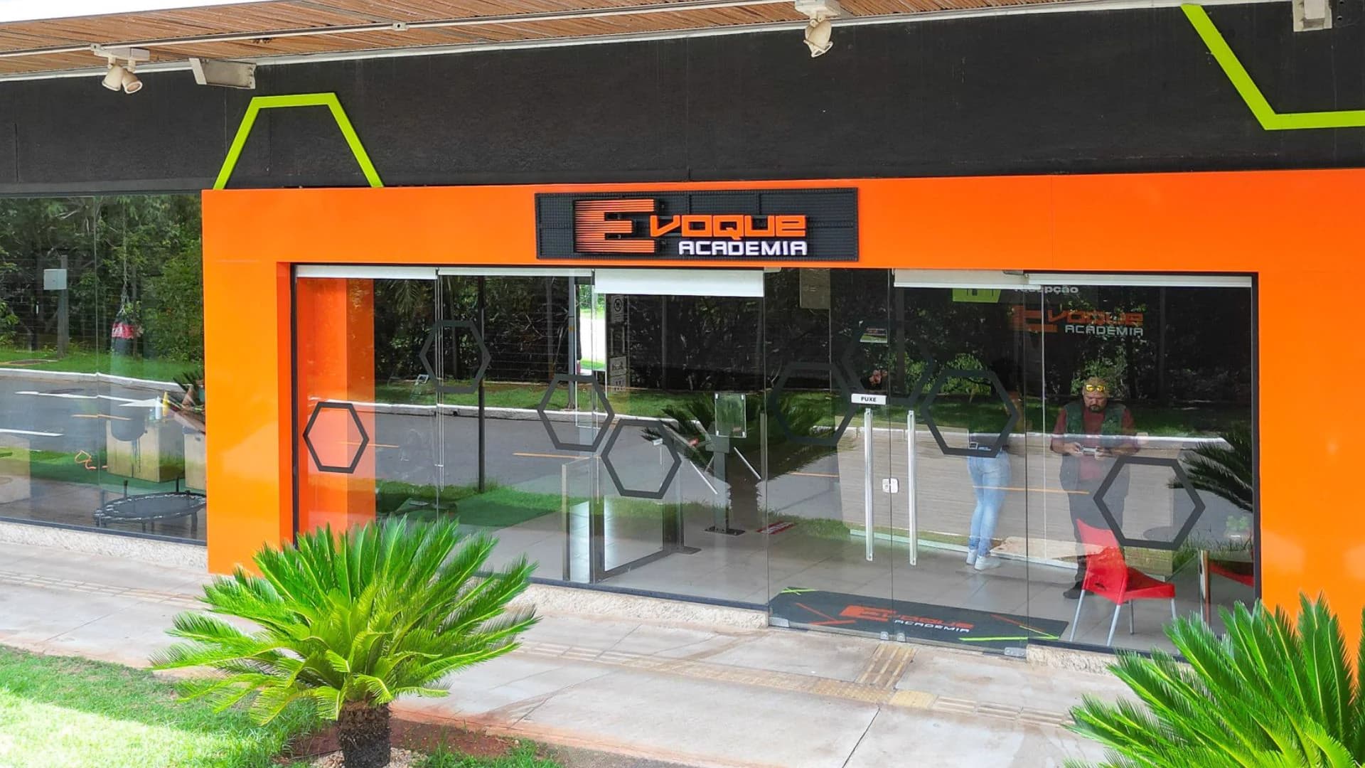 Ambiente interno da Evoque Passeio das Águas