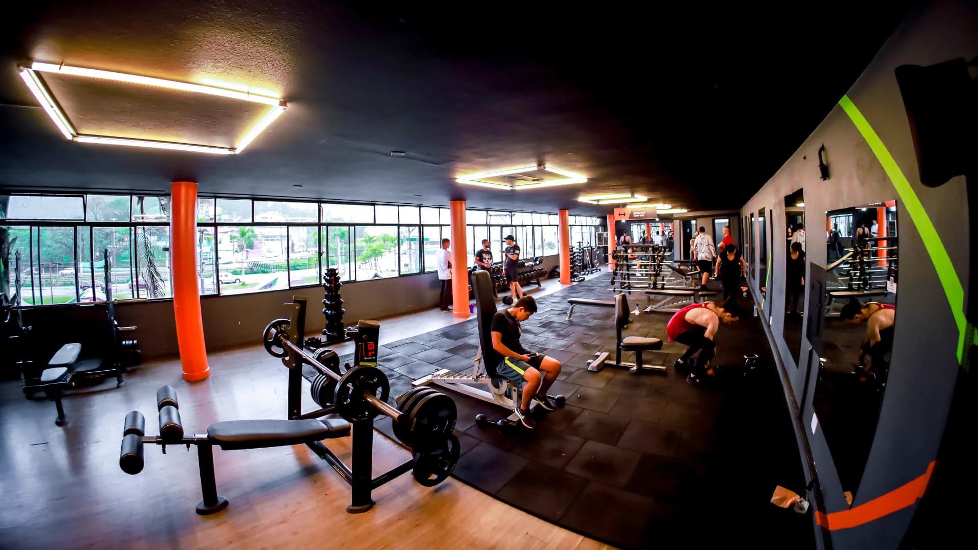 Ambiente interno da Evoque Ribeirão Pires