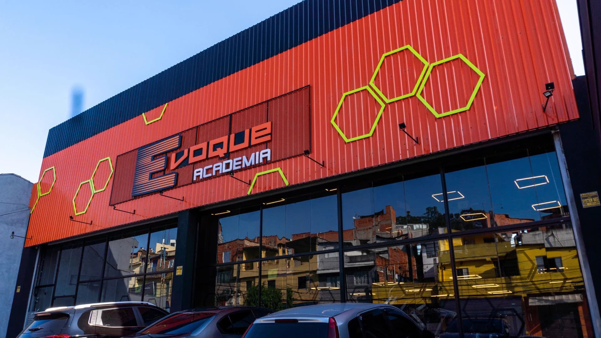 Estrutura da Evoque Sacomã