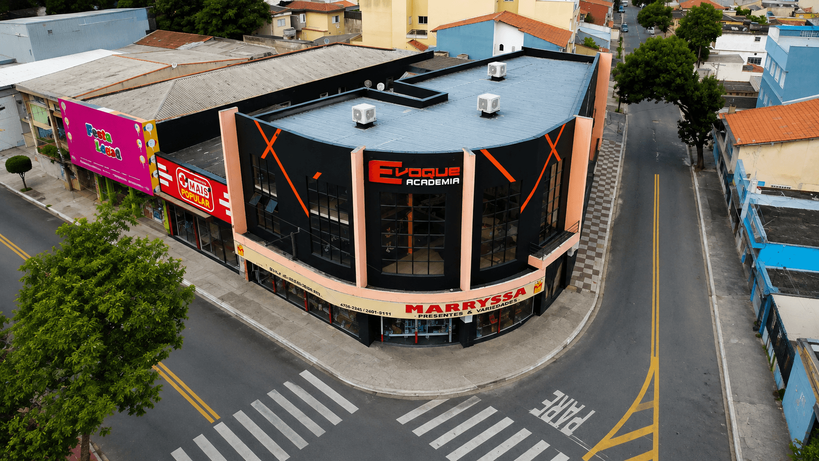 Estrutura da Evoque Itamarati